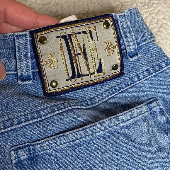 ESCADA Vintage Denim High Rise Jeans 5 Pocket Pants - Picture 6 of 16